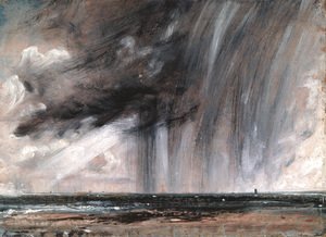 John Constable - Rainstorm over the Sea, c.1824-28