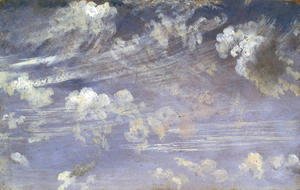 John Constable - Study of Cirrus Clouds
