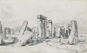 John Constable - Stonehenge, Wiltshire, 1820