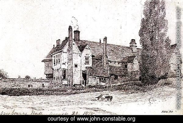 Overbury Hall, Suffolk, 1815