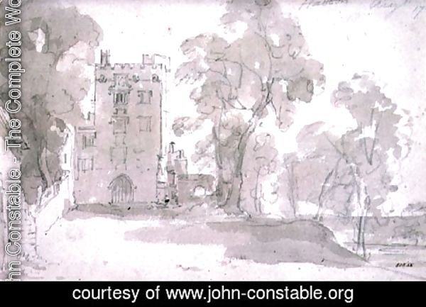 John Constable - Haddon Hall