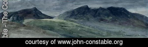 John Constable - Saddleback and Part of Skiddaw, from Lonscale Fell, 21 September 1806