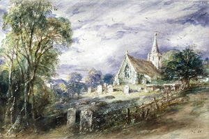 John Constable - Stoke Poges Church