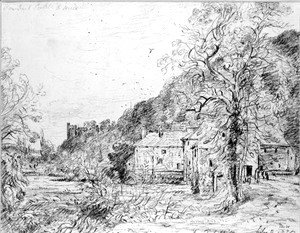 Arundel Mill and Castle, 1835