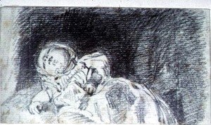 A baby (possibly Maria Louisa Constable) 1819