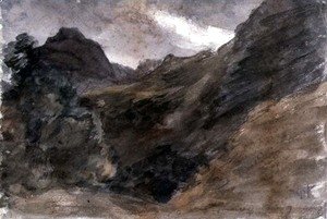 Eagle Crag, Borrowdale, 1806