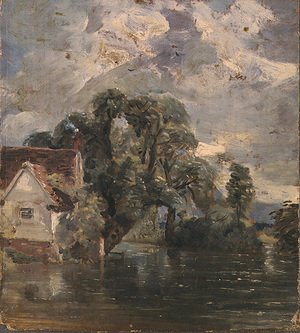 John Constable - Willy Lot's Cottage, near Flatford Mill