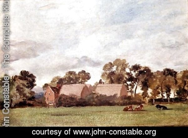 John Constable - A Suffolk Landscape