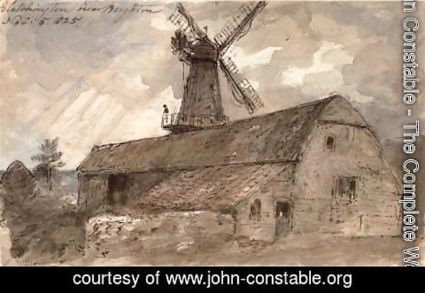 John Constable - Blatchington near Brighton, 1825