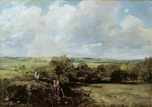 John Constable - The Vale of Dedham, 1814