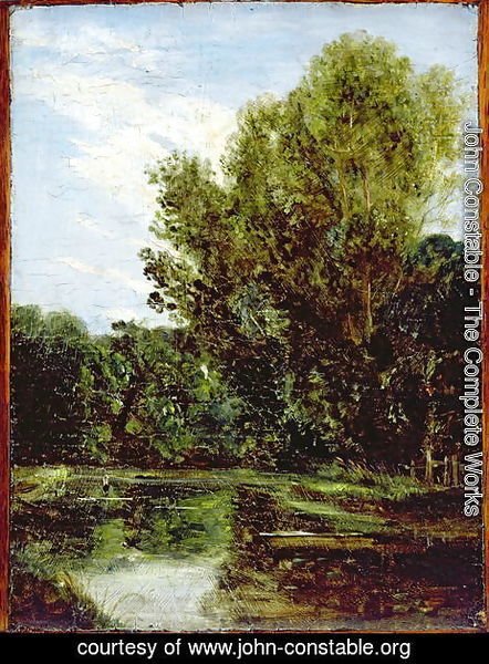John Constable - Corner of Hampstead Ponds