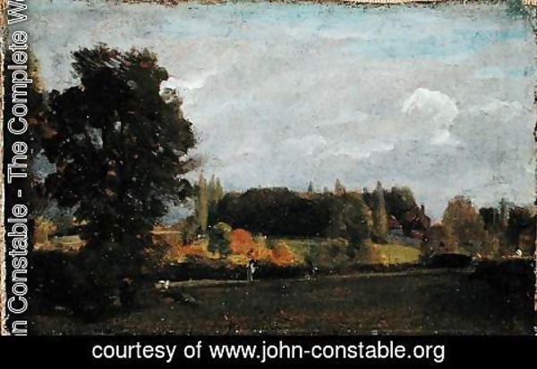 John Constable - East Bergholt, 1808
