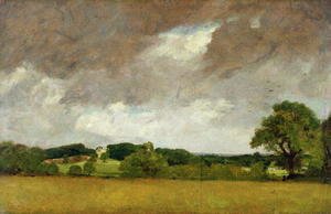 John Constable - Malvern Hall from the South-West, 1809