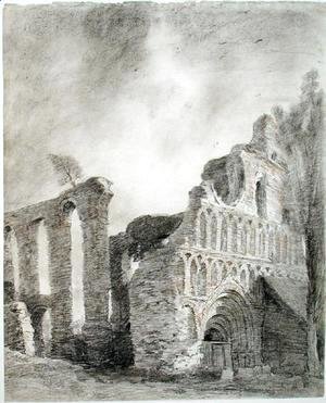 John Constable - Ruin of St. Botolph's Priory, Colchester, c.1809