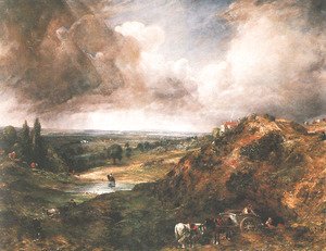 John Constable - Branch Hill Pond, Hampstead Heath, 1828