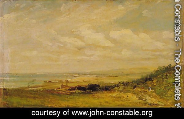 John Constable - Shoreham Bay near Brighton, 1824