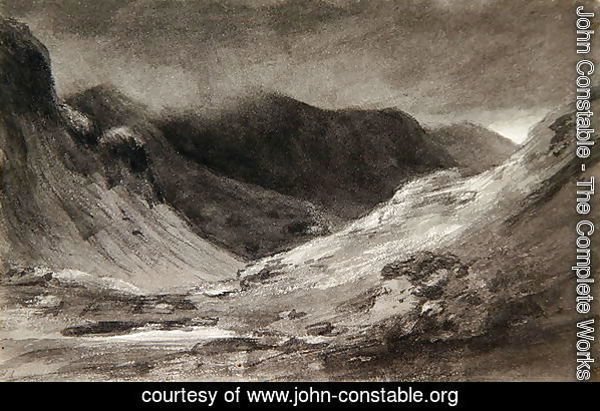 The vale of Newlands: A very stormy afternoon, 1806