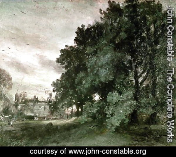 John Constable - Study of Trees
