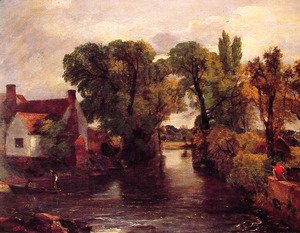 John Constable - The Mill Stream, 1814-15