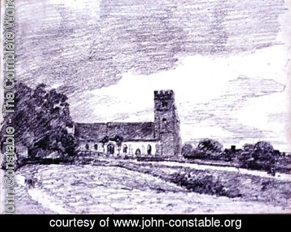John Constable - Feering Church, 1814