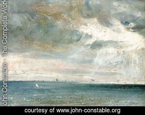 John Constable - Study of Sea and Sky ( A Storm off the South Coast)
