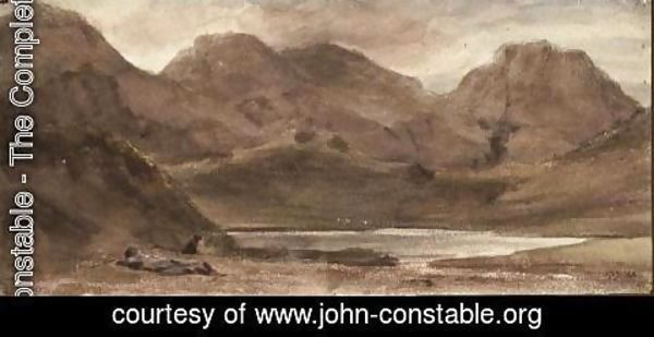 John Constable - Sty Head Tarn, 12th October 1800