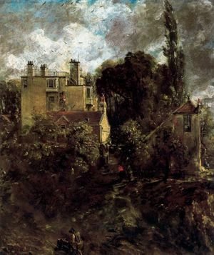 John Constable - The Admiral's House (The Grove)