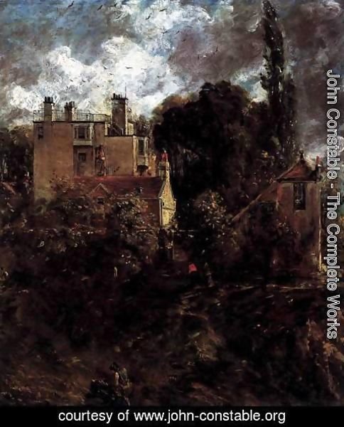 John Constable - The Admiral's House (The Grove) 2