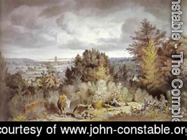 John Constable - Dedham Hurch And Vale 1800
