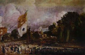 John Constable - Holiday Of Waterloo In East Bergholt