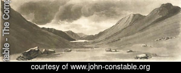 John Constable - Leathes Water (Thirlmere), by Henry Dawe