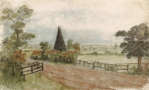 John Constable - A Kiln on the Hornsey Road, London