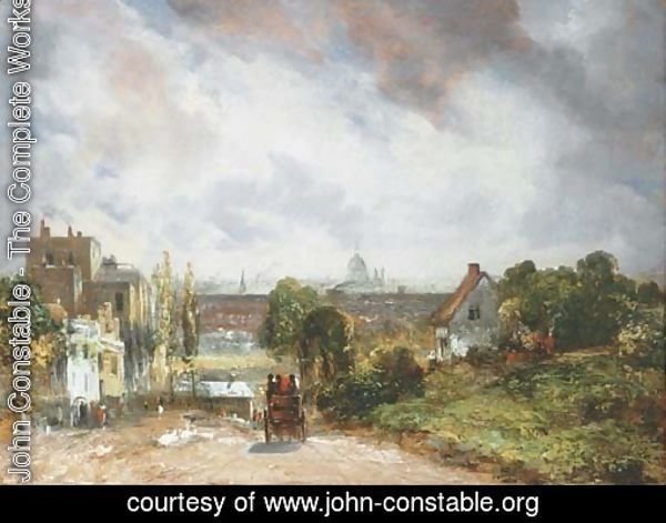 View of the City of London from Sir Richard Steele's Cottage, Hampstead