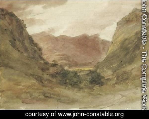 John Constable - View In Borrowdale 4