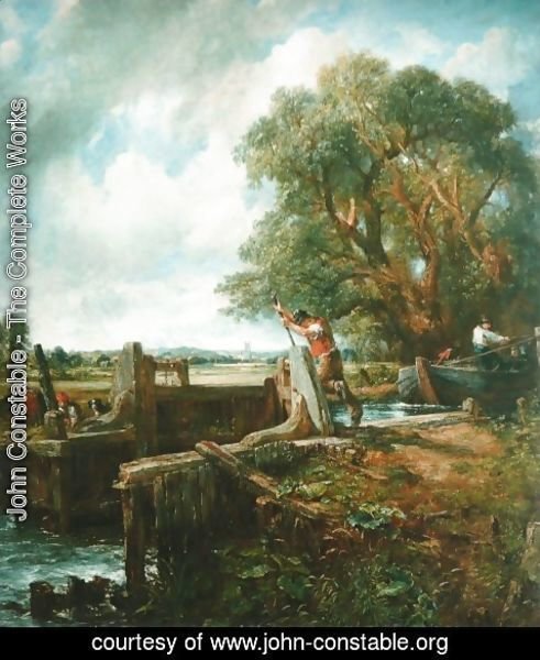 John Constable - The Lock 2