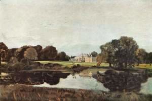 John Constable - Malvern Hall in Warwickshire 1809