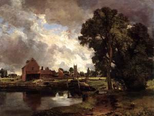 Dedham Lock and Mill c. 1818