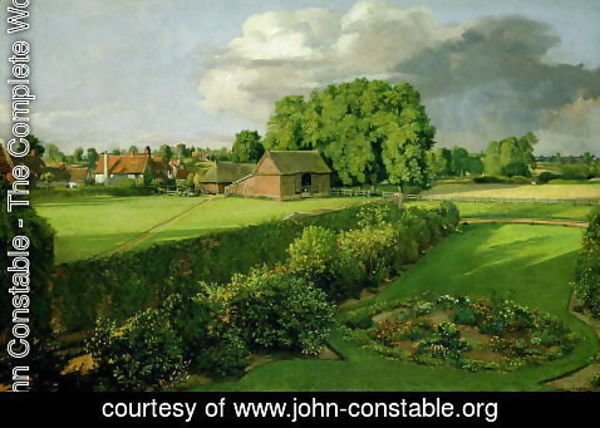 John Constable - Golding Constable's Flower Garden, 1815