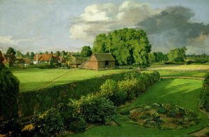 John Constable - Golding Constable's Flower Garden, 1815