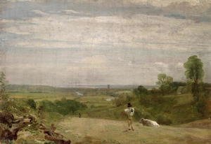 John Constable - Summer Morning  Dedham from Langham