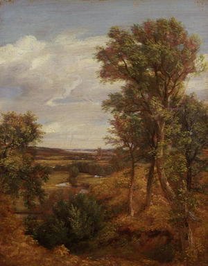 John Constable - Dedham Vale, 1802