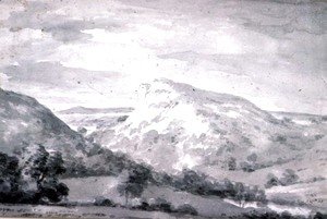 John Constable - Matlock High Tor
