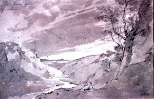 John Constable - On the Dove near Buxton
