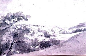 John Constable - Chatsworth Park