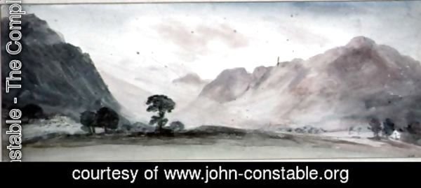 John Constable - View in Borrowdale 2