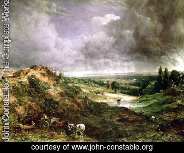 John Constable - Hampstead Heath