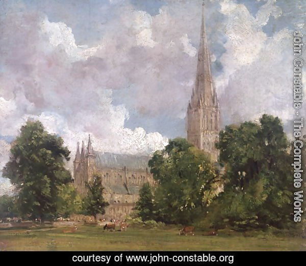Salisbury Cathedral from the south west