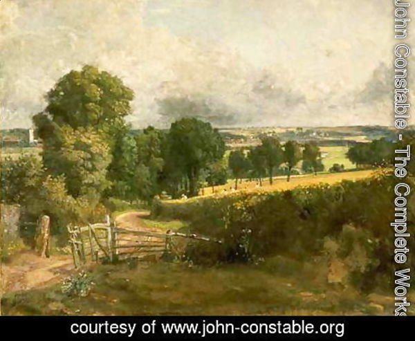 John Constable - The Entrance to Fen Lane