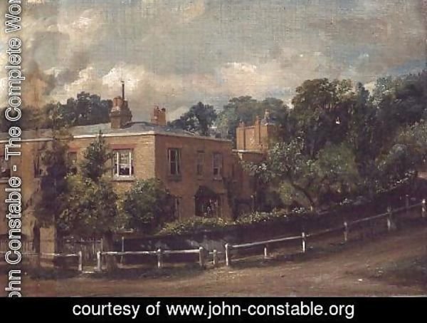 John Constable - View of Lower Terrace, Hampstead