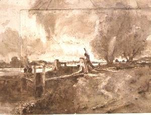 John Constable - Study for 'The Lock', c.1826